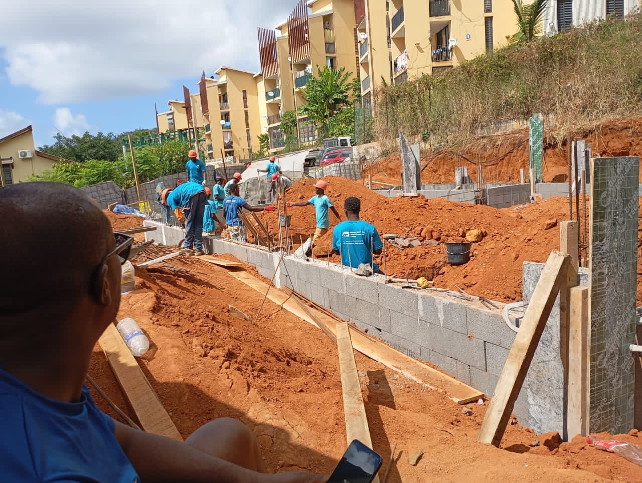 Chantier maçonnerie